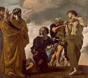 Giovanni Lanfranco Moses and the Messengers from Canaan oil on canvas